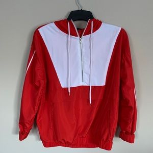 Forever 21 Red Windbreaker